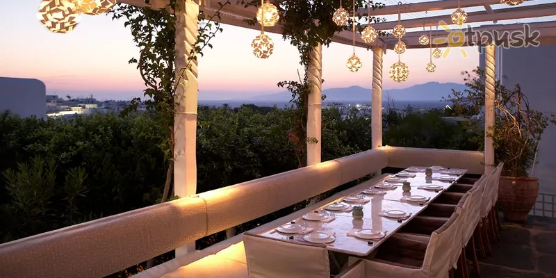 Фото отеля Belvedere Hotel 5* Mikėnai Graikija barai ir restoranai