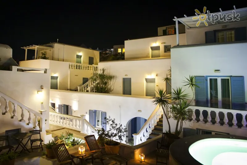 Фото отеля Carbonaki Hotel 3* о. Миконос Греция экстерьер и бассейны