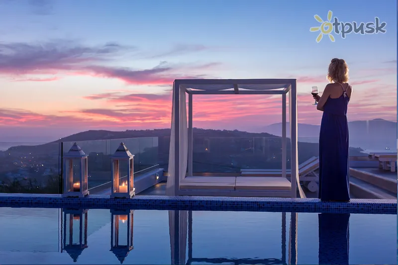 Фото отеля Colours of Mykonos Luxury Residences & Suites 3* par. Mykonos Grieķija ārpuse un baseini