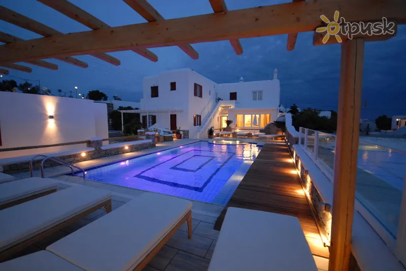 Фото отеля Damianos Hotel 2* Mikėnai Graikija išorė ir baseinai