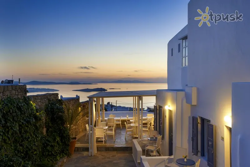 Фото отеля Damianos Hotel 2* о. Миконос Греция экстерьер и бассейны