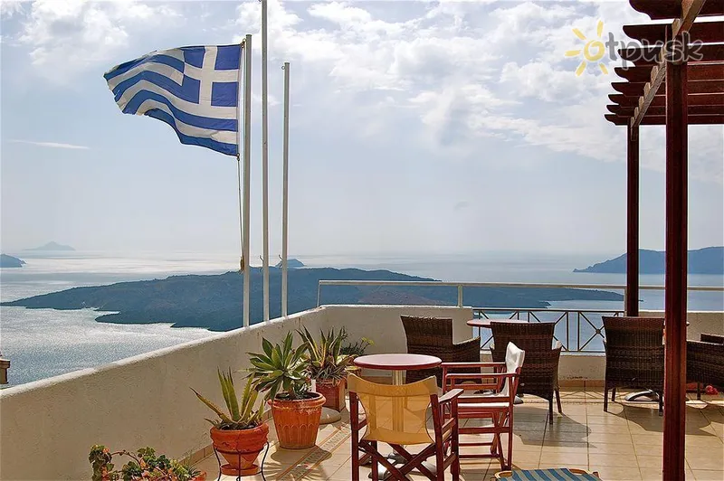 Фото отеля Theoxenia 4* о. Санторини Греция экстерьер и бассейны