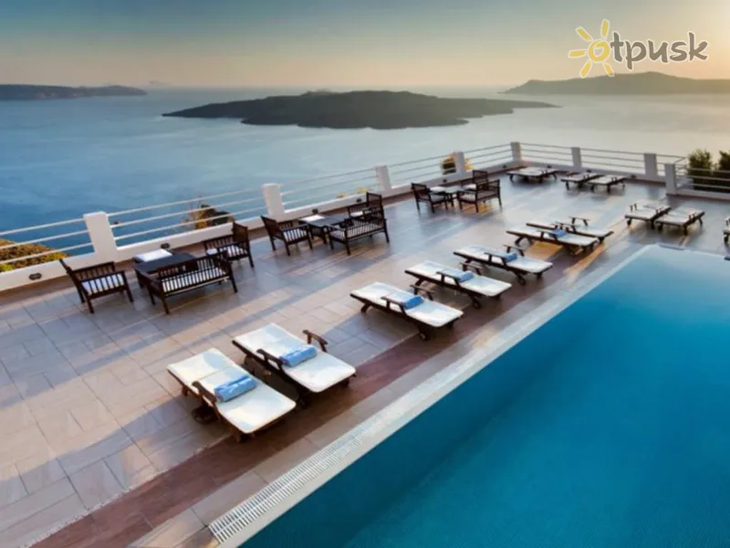 Фото отеля Tzekos Villas 3* о. Санторини Греция экстерьер и бассейны