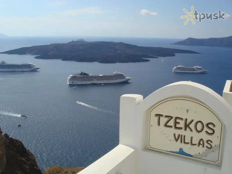 Фото отеля Tzekos Villas 3* о. Санторіні Греція екстер'єр та басейни