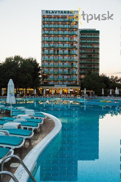 Фото отеля Slavyanski Hotel 3* Солнечный берег Болгария экстерьер и бассейны