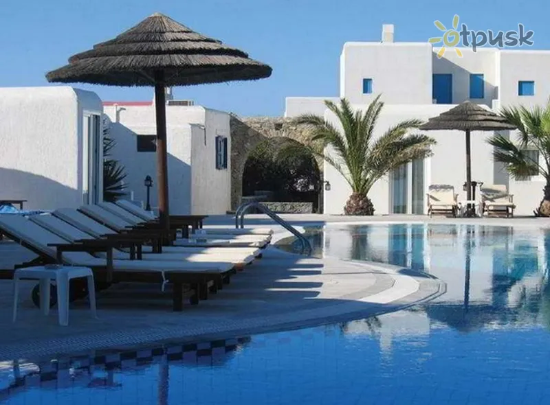 Фото отеля Giannoulaki Hotel 4* Mikėnai Graikija išorė ir baseinai