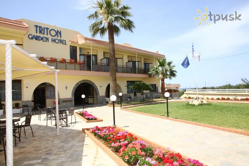 Фото отеля Triton Garden Hotel 3* о. Крит – Ираклион Греция экстерьер и бассейны