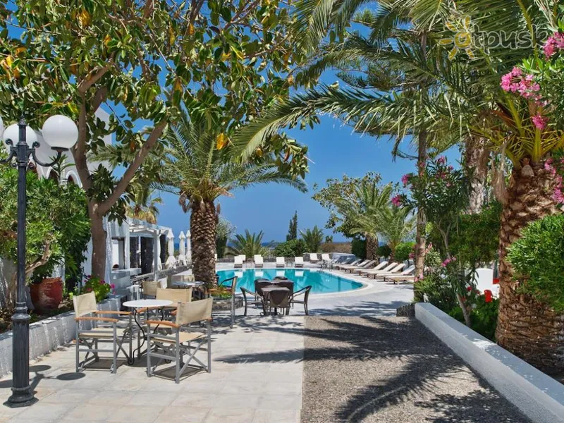 Фото отеля Makarios 3* о. Санторини Греция экстерьер и бассейны