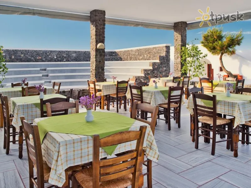 Фото отеля Makarios 3* par. Santorini Grieķija bāri un restorāni