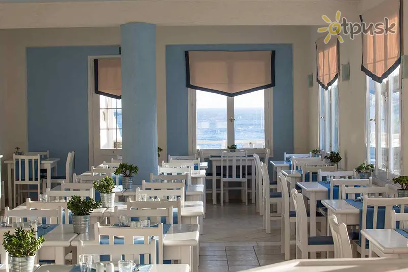 Фото отеля Manoulas Beach Mykonos Resort 4* Mikėnai Graikija barai ir restoranai