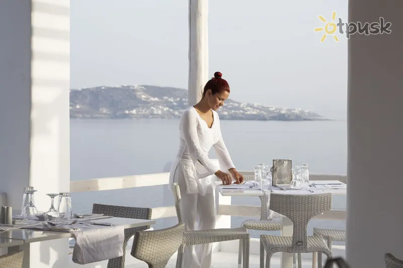 Фото отеля Mykonian Mare Luxury Boutique Hotel 5* Mikėnai Graikija barai ir restoranai