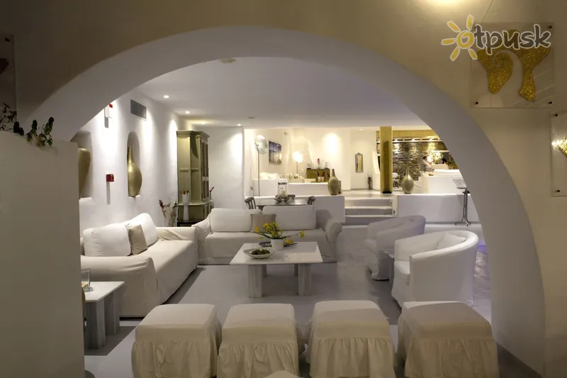 Фото отеля Mykonian Mare Luxury Boutique Hotel 5* о. Міконос Греція лобі та інтер'єр