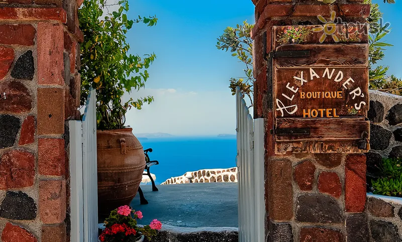 Фото отеля Alexander's Boutique Hotel 4* Santorini Graikija išorė ir baseinai