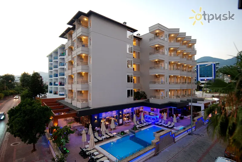 Фото отеля Hatipoglu Beach Hotel 3* Alanija Turkija išorė ir baseinai