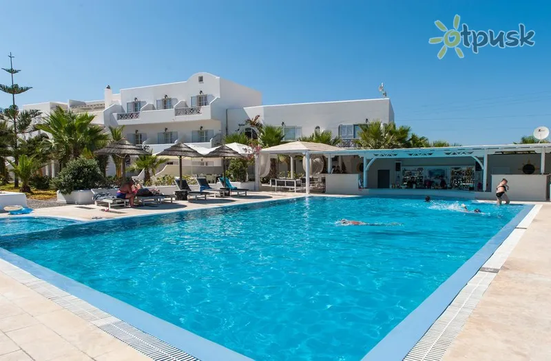 Фото отеля Mediterranean White Resort 5* о. Санторини Греция экстерьер и бассейны