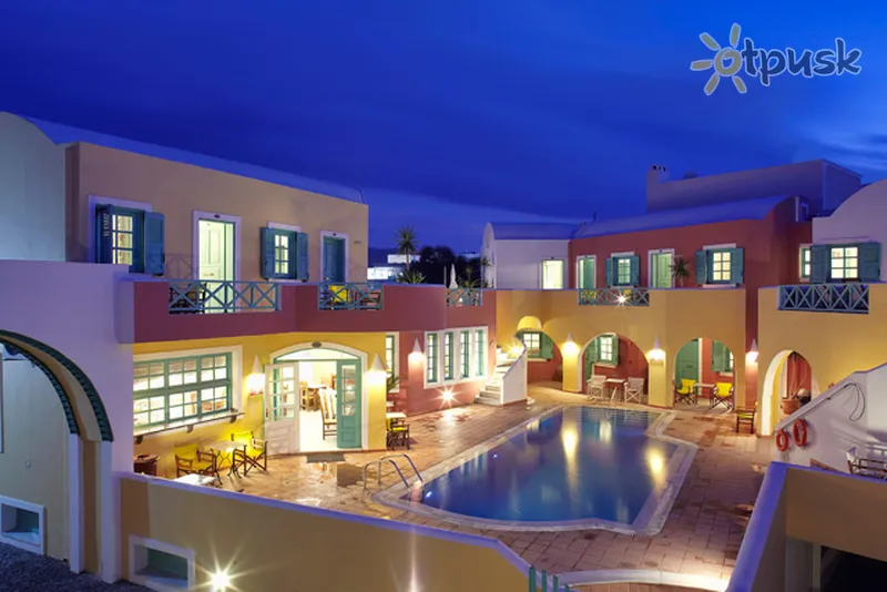 Фото отеля Nikolas Hotel 3* Santorini Graikija išorė ir baseinai