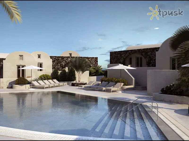 Фото отеля Santo Maris Oia Luxury Suites & Spa 5* о. Санторини Греция экстерьер и бассейны