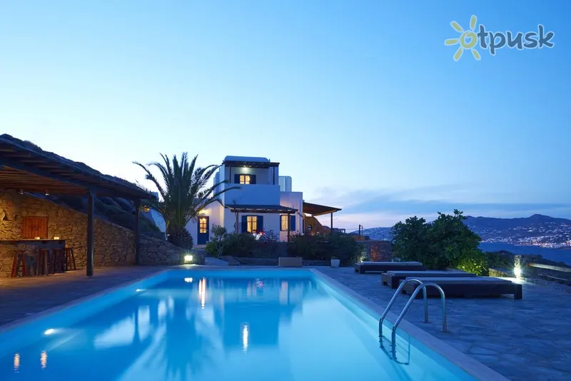 Фото отеля Thermes Mykonos Luxury Villas 4* Mikėnai Graikija išorė ir baseinai