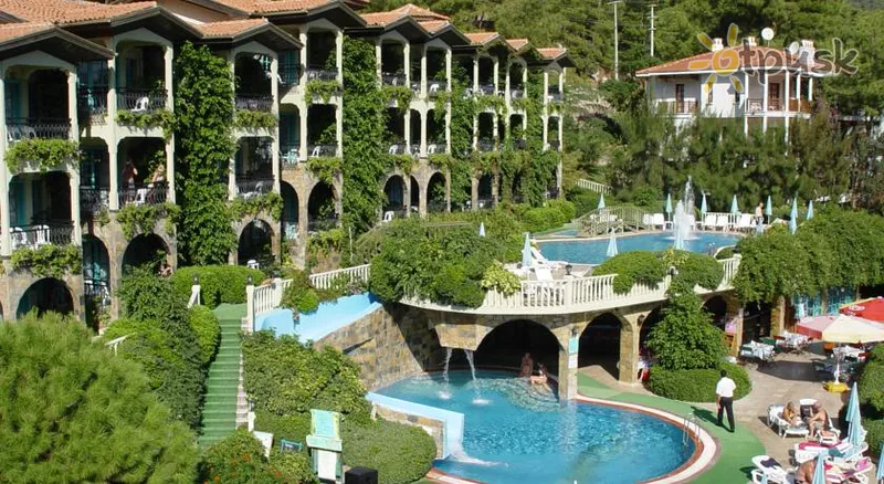 Фото отеля Club Aquarium Apart Hotel 4* Marmaris Turkija išorė ir baseinai