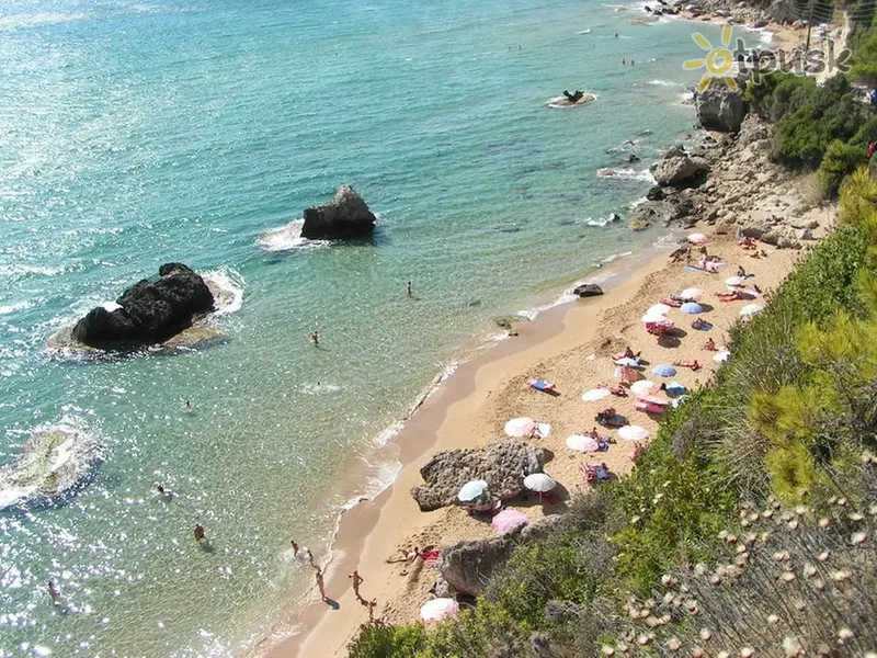Фото отеля Kokkini Villa 4* о. Корфу Греция пляж