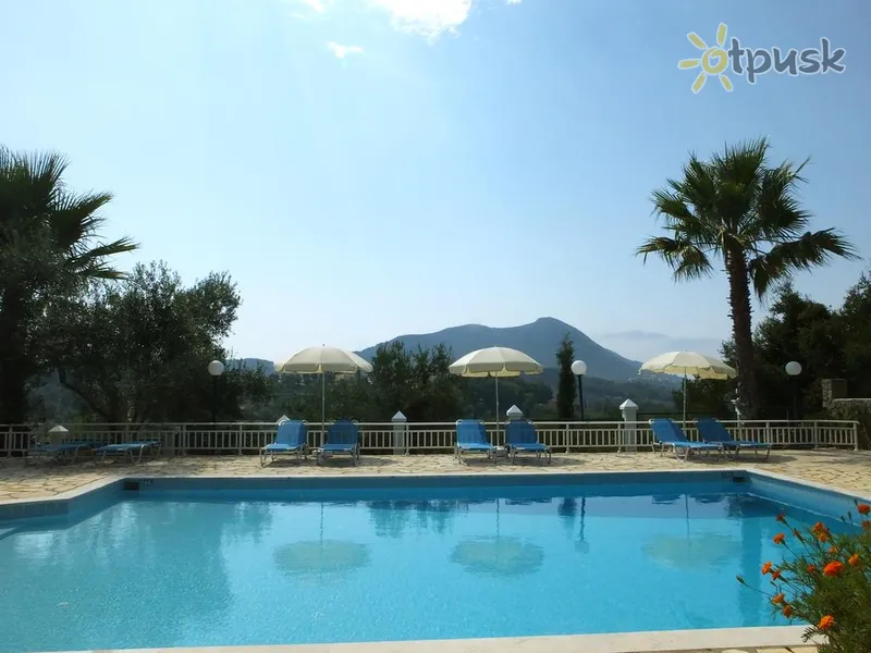 Фото отеля Kokkini Villa 4* о. Корфу Греция экстерьер и бассейны