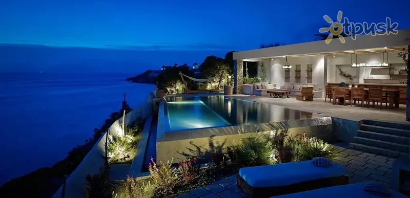 Фото отеля Belvedere Villa 4* par. Mykonos Grieķija ārpuse un baseini