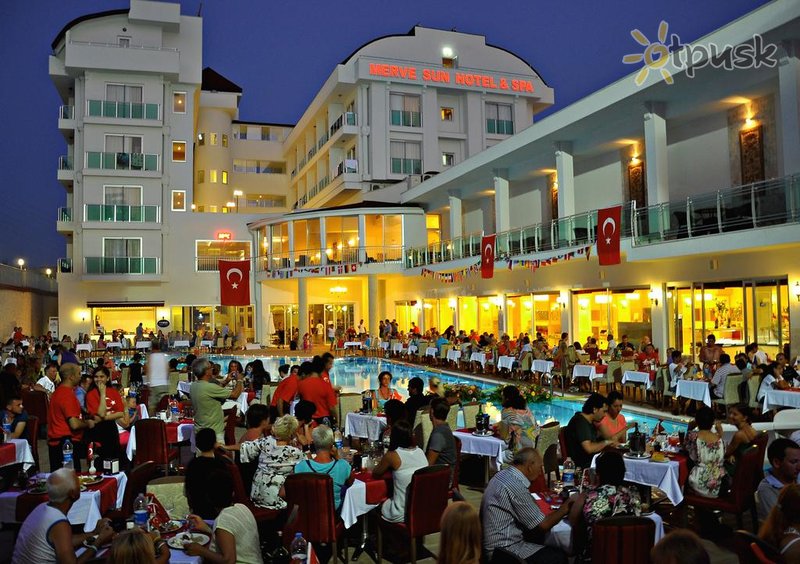 Фото отеля Merve Sun Hotel & Spa 4* Сиде Турция бары и рестораны