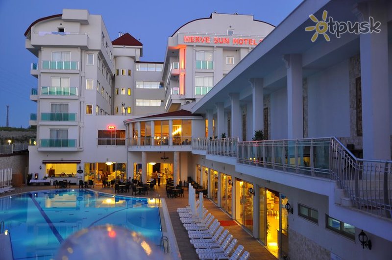 Фото отеля Merve Sun Hotel & Spa 4* Сиде Турция экстерьер и бассейны