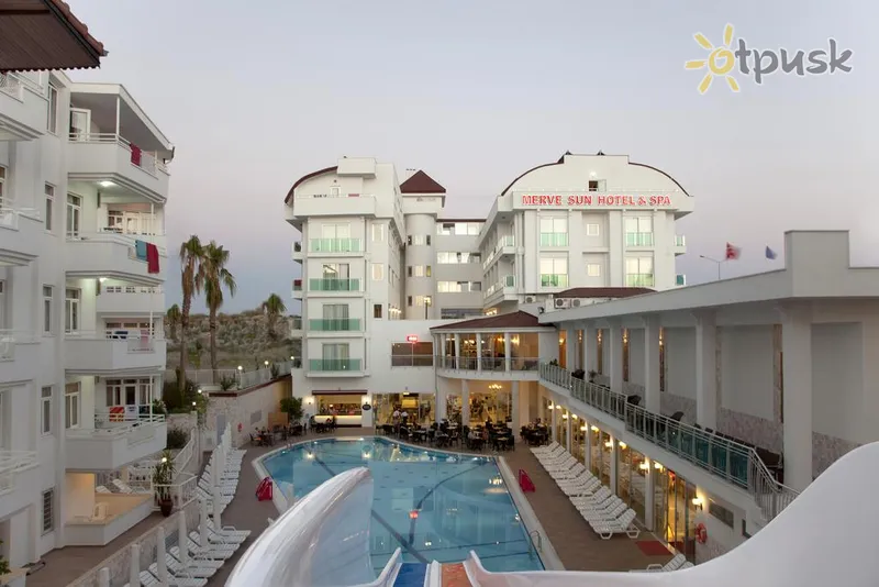 Фото отеля Merve Sun Hotel & Spa 4* Сиде Турция экстерьер и бассейны