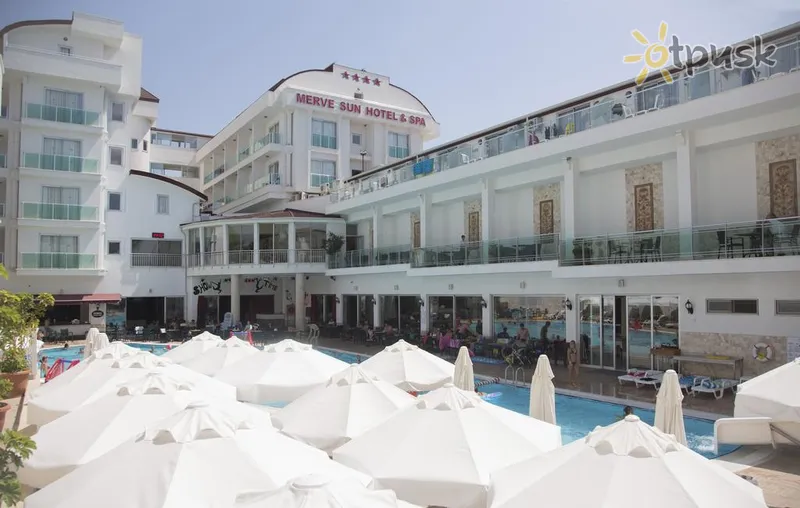 Фото отеля Merve Sun Hotel & Spa 4* Sānu Turcija ārpuse un baseini
