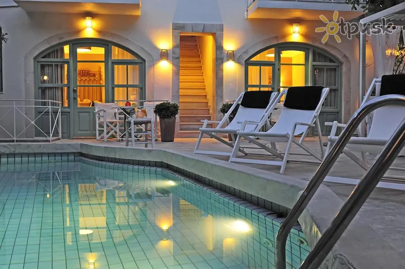 Фото отеля Mythos Suites Hotel 4* о. Крит – Ретимно Греція екстер'єр та басейни