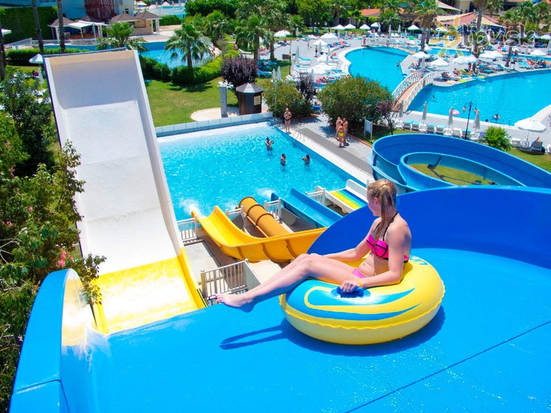 Фото отеля Side Mare Resort & Spa 5* Сиде Турция аквапарк, горки