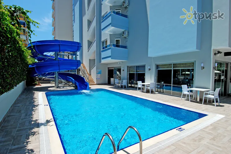 Фото отеля Kleopatra Ramira Hotel 4* Alanija Turkija išorė ir baseinai