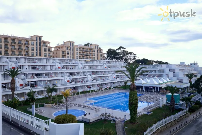 Фото отеля Muthu Clube Praia da Oura 4* Algarvė Portugalija išorė ir baseinai