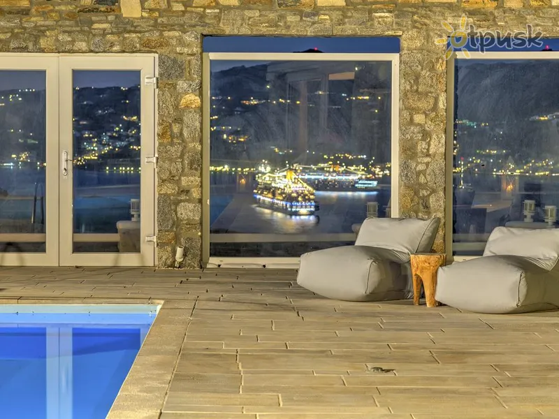 Фото отеля Senses Villa Ornos 4* Mikėnai Graikija išorė ir baseinai