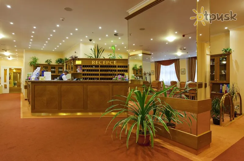Фото отеля Ensana Vltava Health Spa Hotel 4* Марианске-Лазне Чехия лобби и интерьер