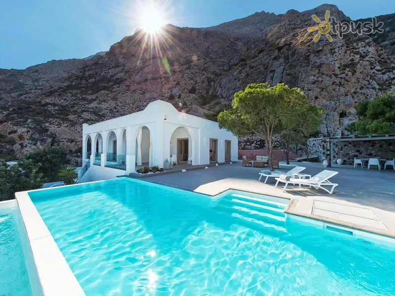 Фото отеля Adrali Villa 3* Santorini Graikija išorė ir baseinai