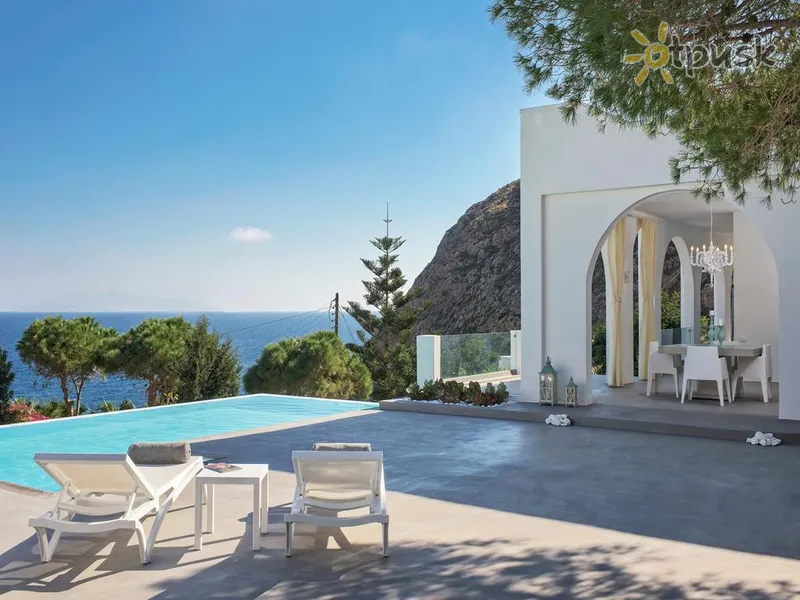 Фото отеля Adrali Villa 3* par. Santorini Grieķija ārpuse un baseini