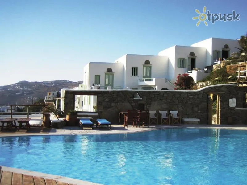 Фото отеля Mykonos View Hotel 3* о. Миконос Греция экстерьер и бассейны