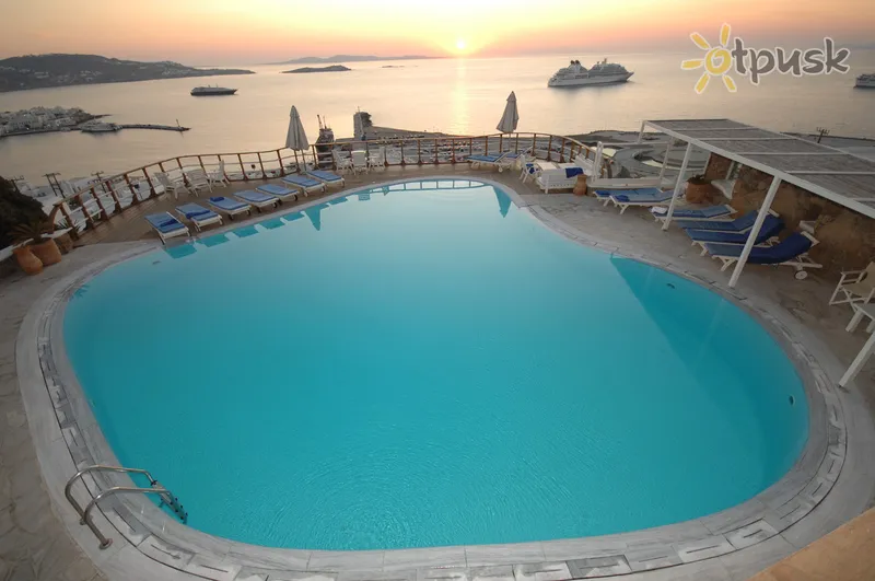 Фото отеля Mykonos View Hotel 3* Mikėnai Graikija išorė ir baseinai