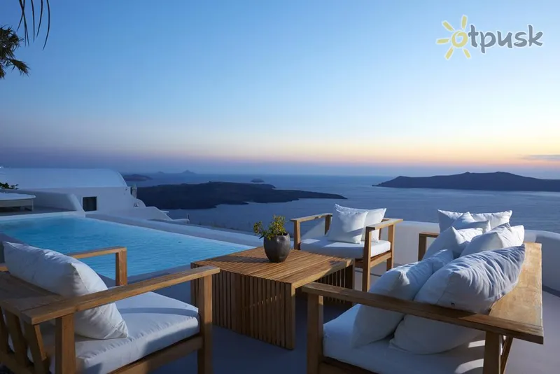 Фото отеля Aura Villa 4* par. Santorini Grieķija ārpuse un baseini