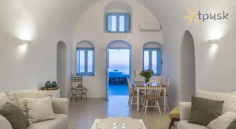 Фото отеля Lida Villa 2* par. Santorini Grieķija istabas