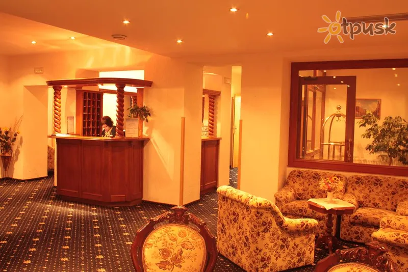 Фото отеля Bajkal Hotel 4* Франтишкове Лазне Чехия лобби и интерьер