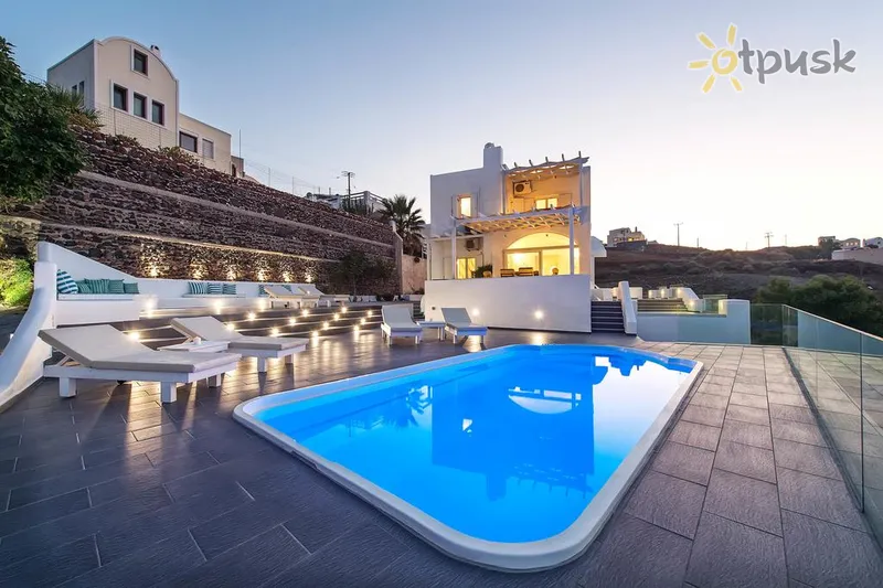 Фото отеля The Zen Villa 3* о. Санторини Греция экстерьер и бассейны