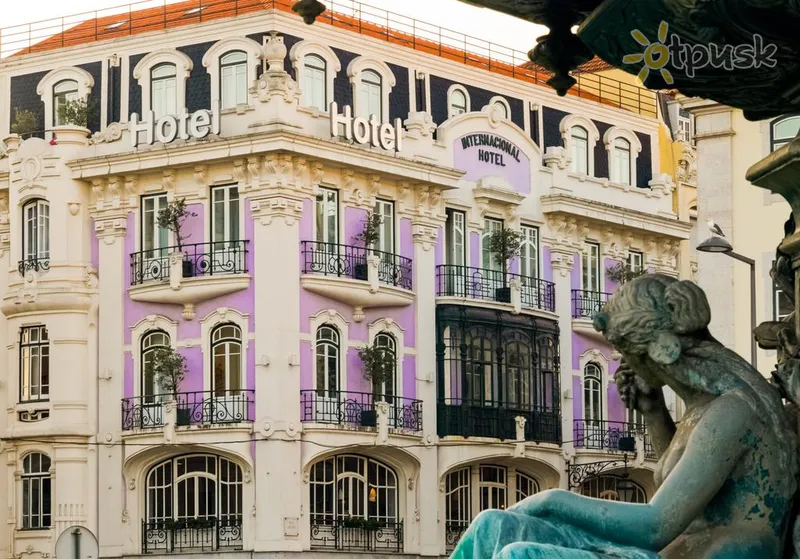 Фото отеля Internacional Design Hotel 4* Лиссабон Португалия экстерьер и бассейны