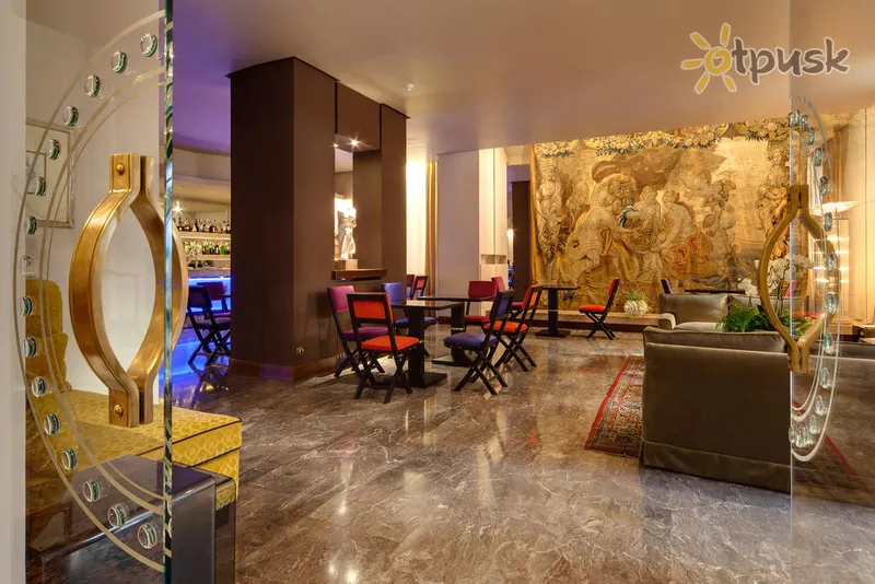 Фото отеля Francia E Quirinale Hotel 4* Монтекатині Італія лобі та інтер'єр