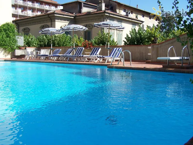 Фото отеля Francia E Quirinale Hotel 4* Монтекатини Италия экстерьер и бассейны