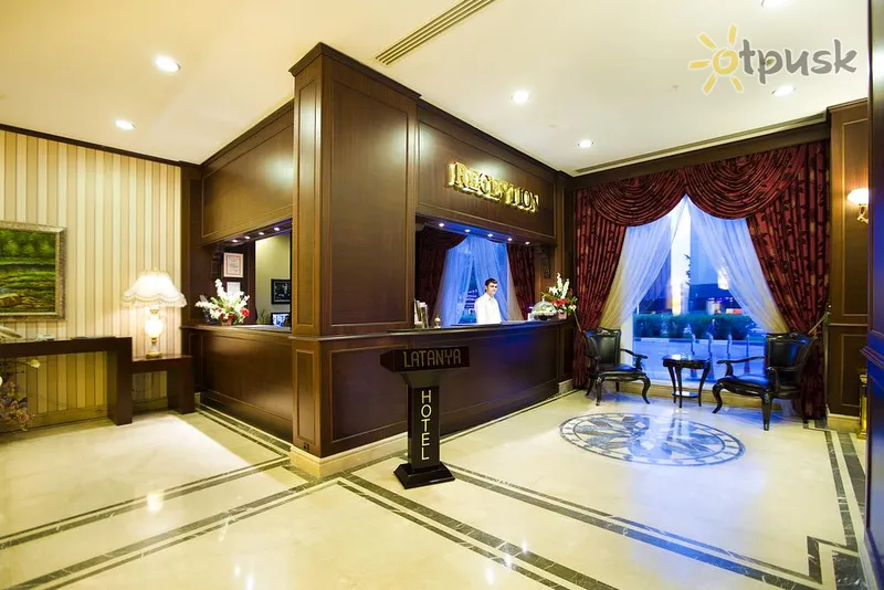 Фото отеля Latanya Palm & Spa Hotel 4* Antalija Turkija fojė ir interjeras
