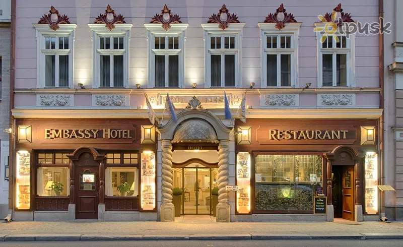 Фото отеля Embassy Hotel 4* Карловы Вары Чехия экстерьер и бассейны