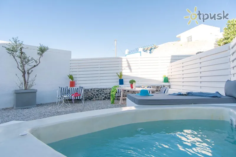 Фото отеля Lagadi Suites 4* Santorini Graikija išorė ir baseinai